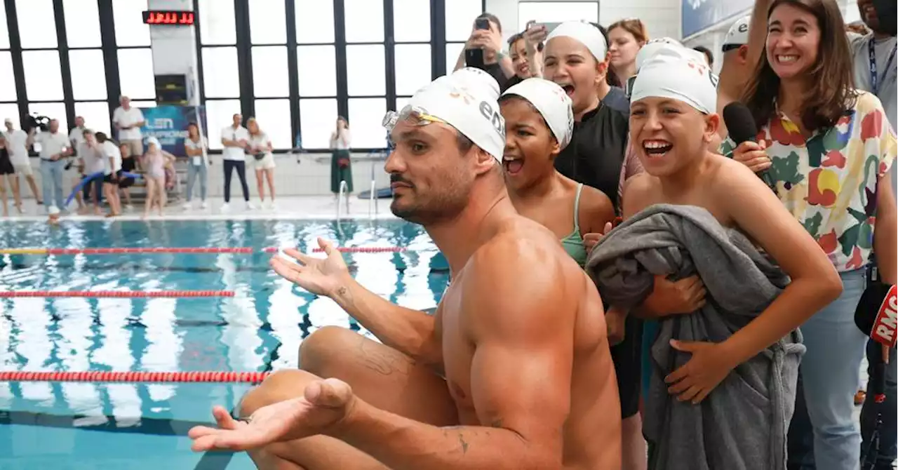 Marseille : Florent Manaudou en maître-nageur