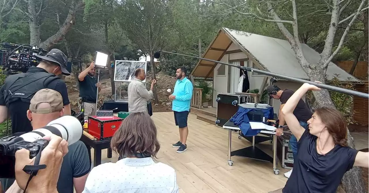 Martigues : Camping Paradis, ça tourne avec Pascal Légitimus