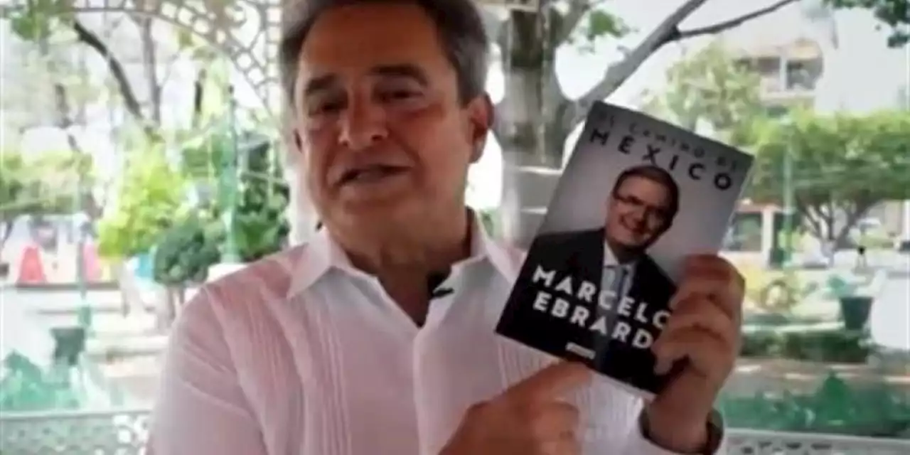 VIDEO. Se suma Pío López Obrador al apoyo a Marcelo Ebrard a la precandidatura