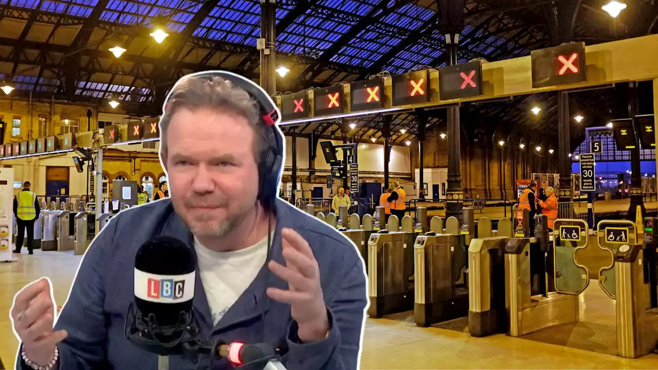 'There has to be more to it than fatigue?’: James O’Brien is baffled by the media’s silence on continued train strikes