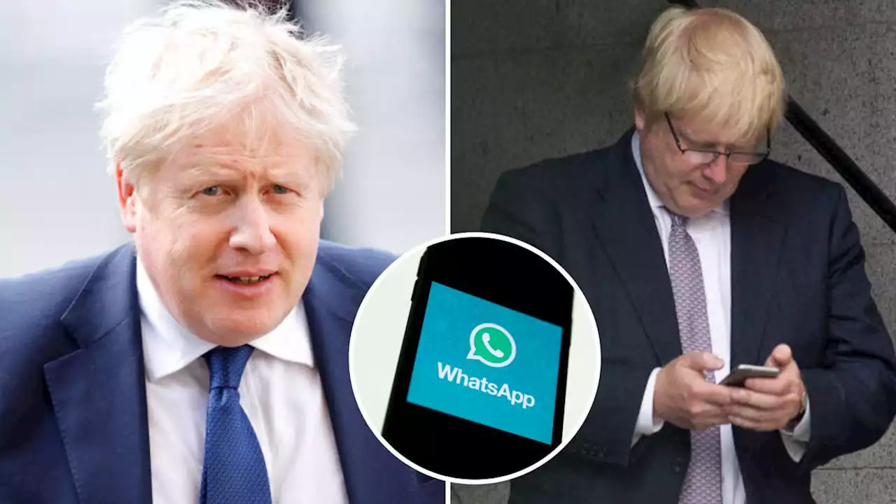 Boris Johnson hands over unredacted WhatsApp messages and notebooks to Cabinet Office for Covid inquiry