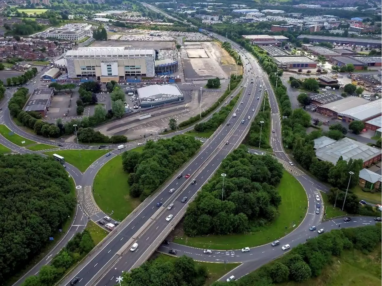 All the planned changes as major Leeds slip road near Elland Road to permanently close