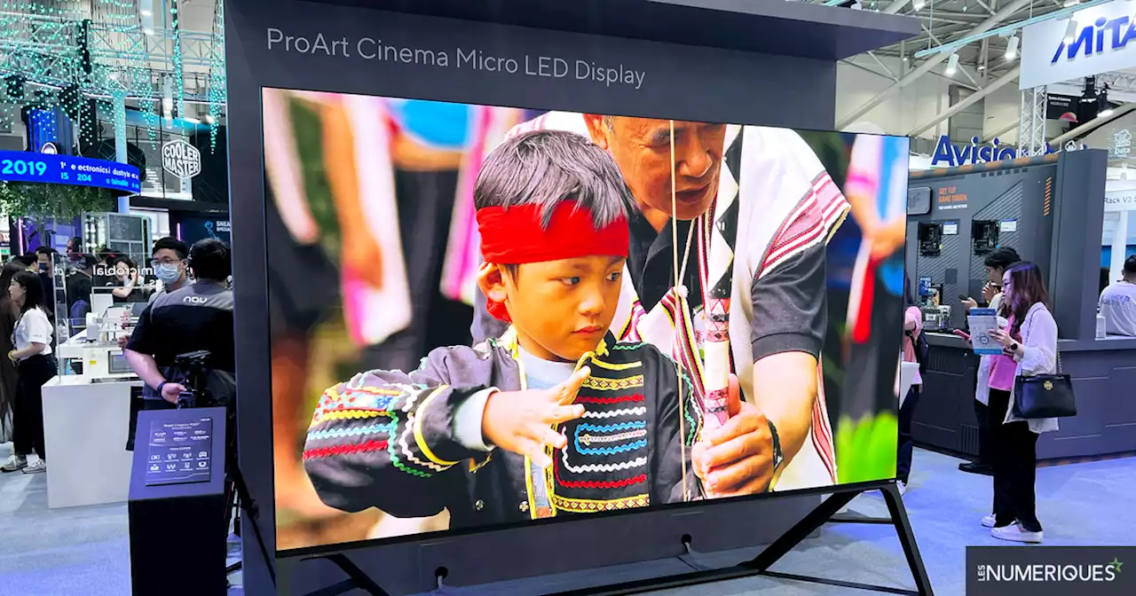 Computex 2023 – Un écran Micro-Led ProArt de 135 pouces à 200 000 $ chez Asus