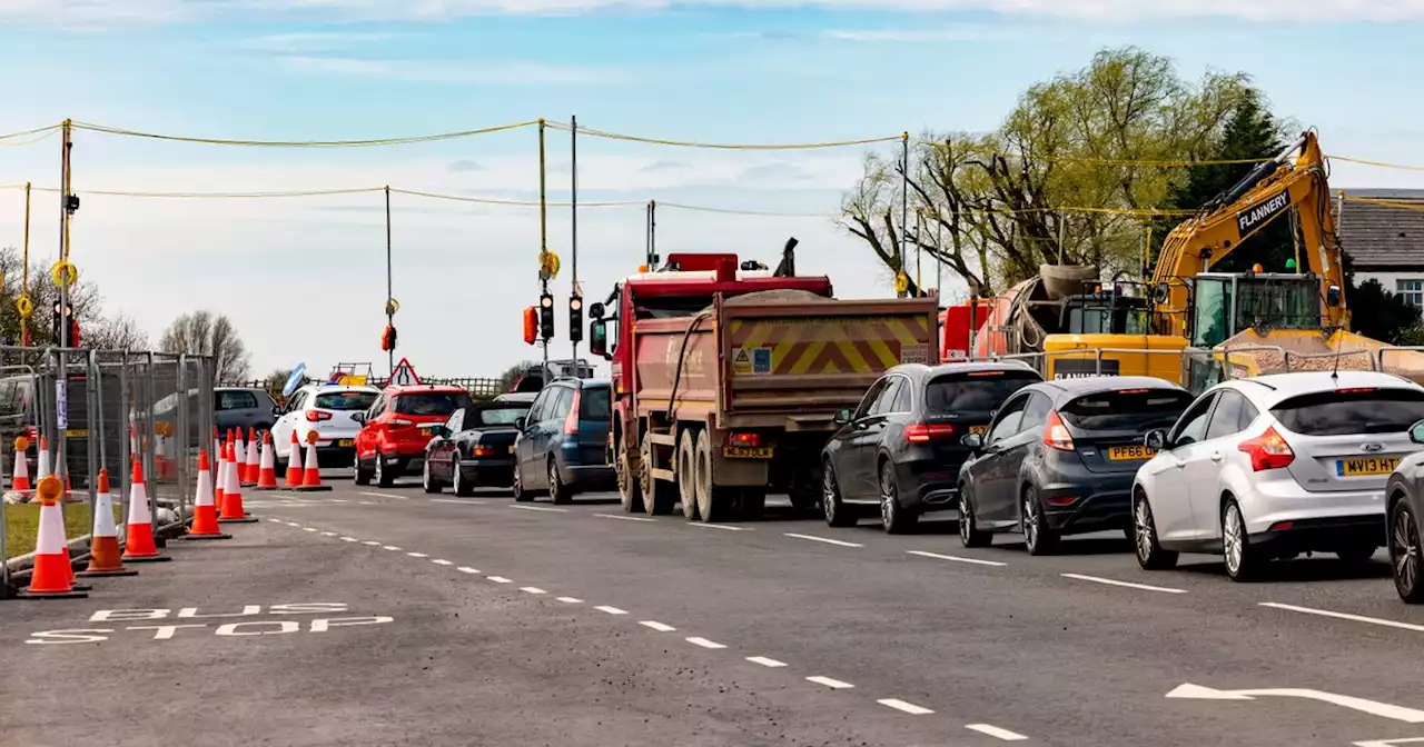 Mayhem and twisted metal on the roundabout drivers call the worst in Lancashire