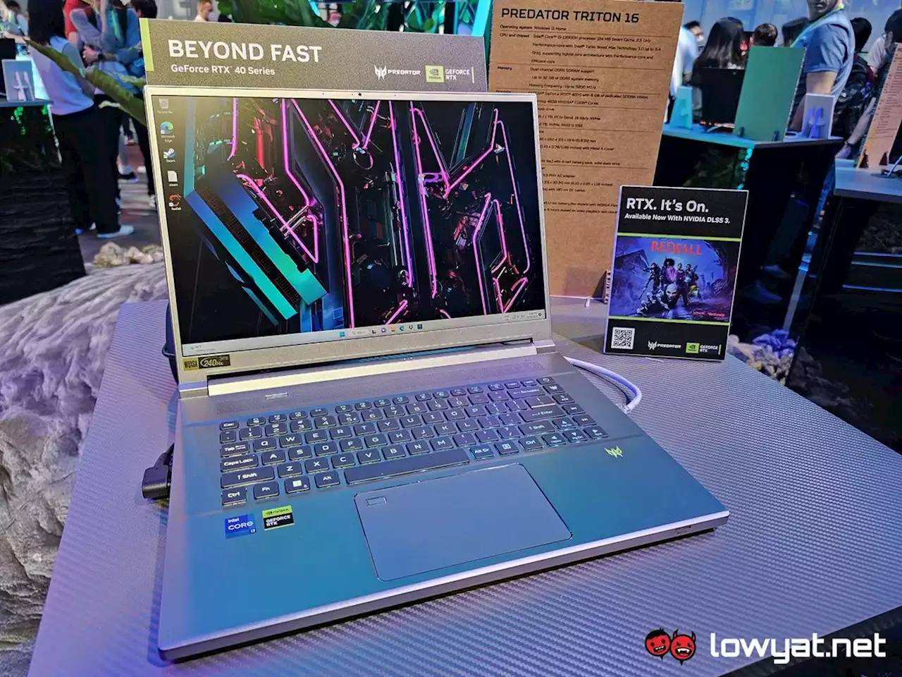 Acer Predator Triton 16 First Look: Thin-Looking Wi-Fi 7 Gaming Laptop