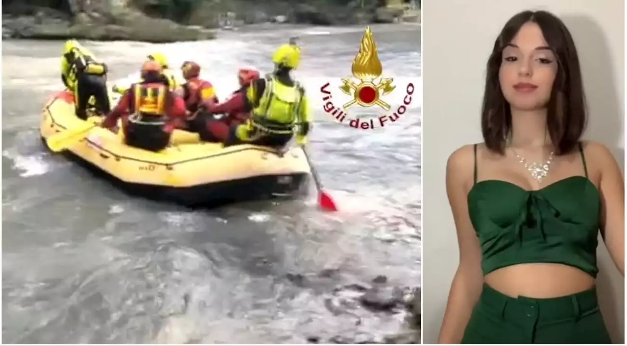 Cosenza, trovato il caschetto della ragazza dispersa in un fiume mentre faceva rafting