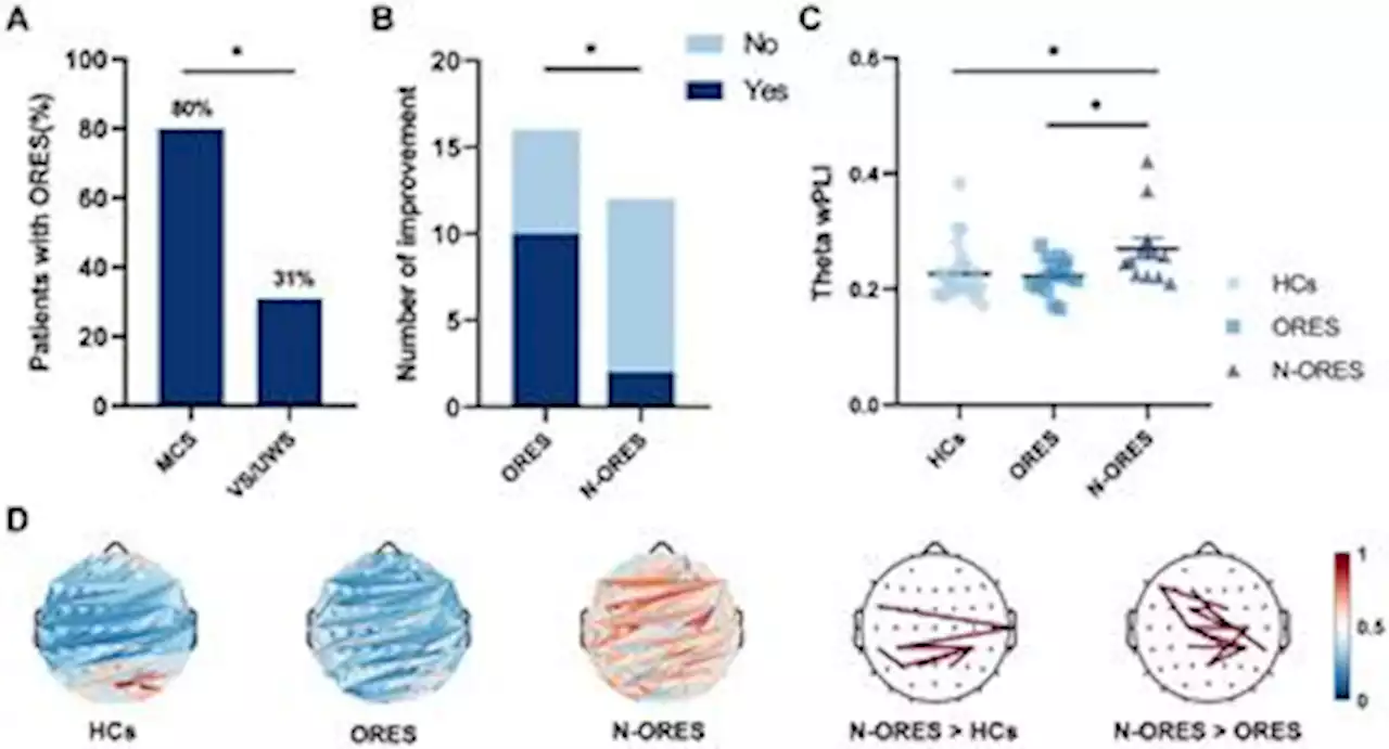 Frontiers | Olfactory response is a potential sign of consciousness: electroencephalogram findings