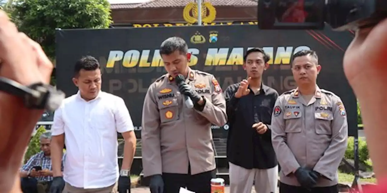 Seorang Pemuda di Malang Jadi Provokator Tabrak Polisi saat Balap Liar | merdeka.com