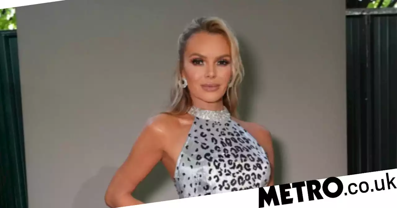 Britain's Got Talent judge Amanda Holden brings the sparkle with backless dress