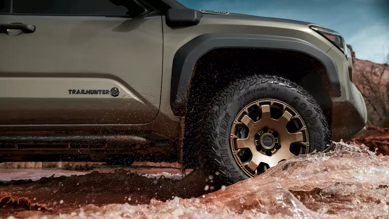 The 2024 Toyota Tacoma Finally Gets Big Factory Tires—Too Bad Chevy's Are Bigger