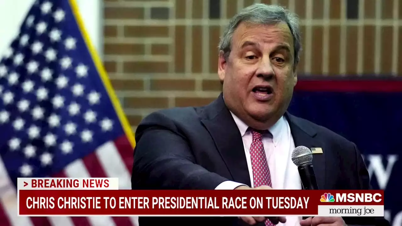 Chris Christie set to enter the 2024 presidential race