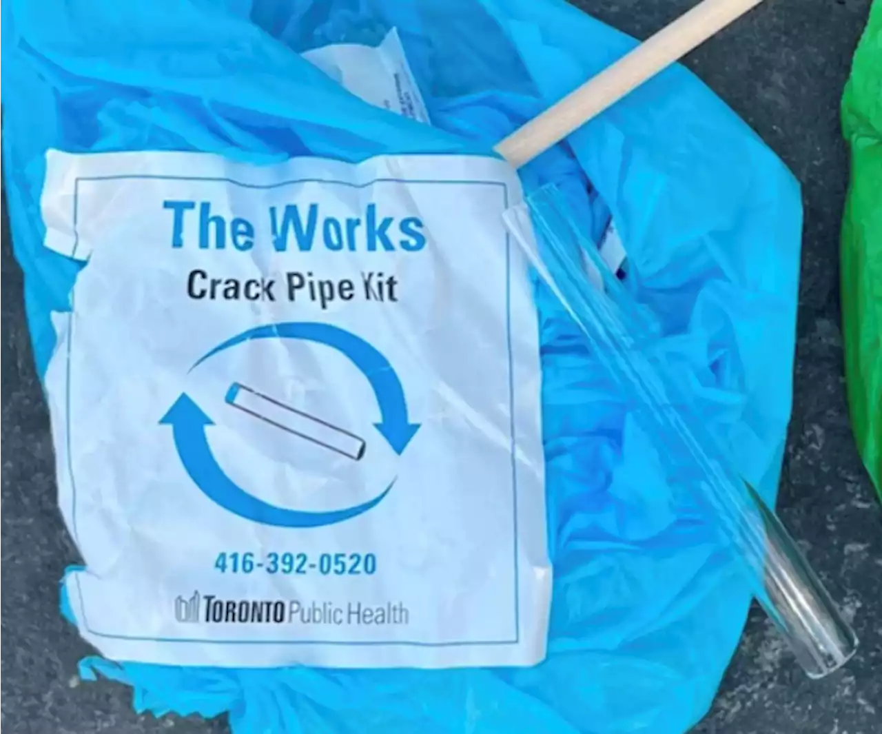 Toronto now handing out branded crack and meth pipe kits with city's logo