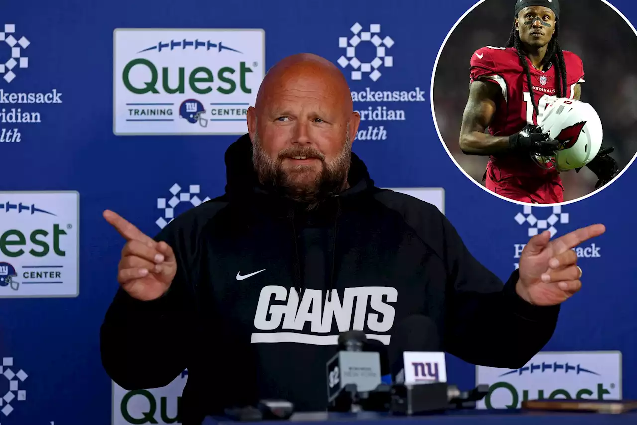 Brian Daboll has surprising response about Giants’ DeAndre Hopkins interest