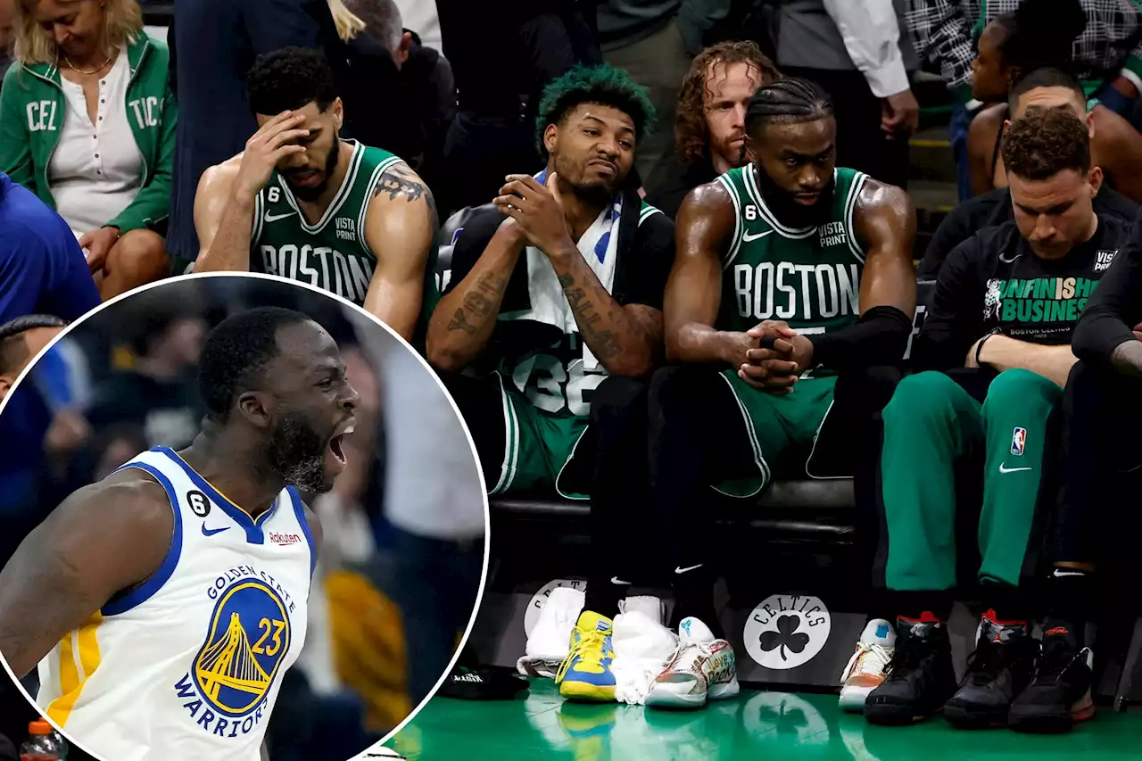 Draymond Green dances on grave of Celtics and their fans: ‘Like to see them suffer’