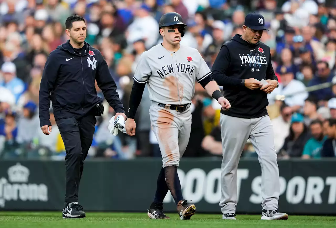 Yankees’ Harrison Bader back on injured list with hamstring strain