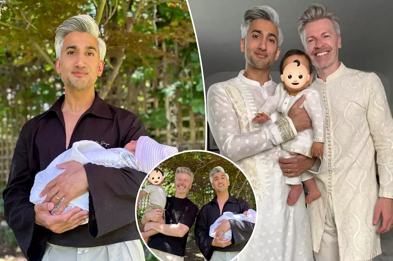 Tan France welcomes second baby with husband Rob via surrogate, reveals name