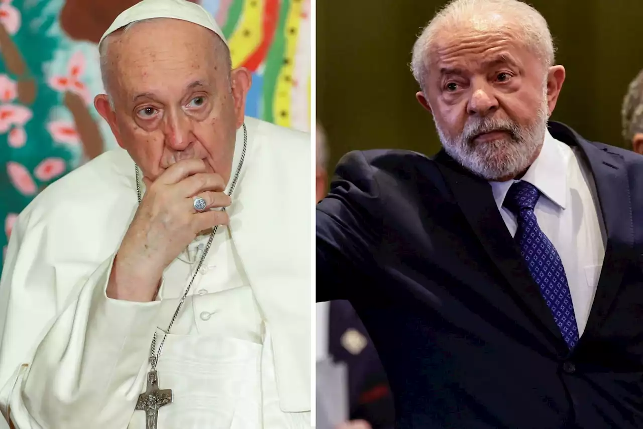 Lula vai conversar com o Papa Francisco por telefone nesta terça-feira (31)