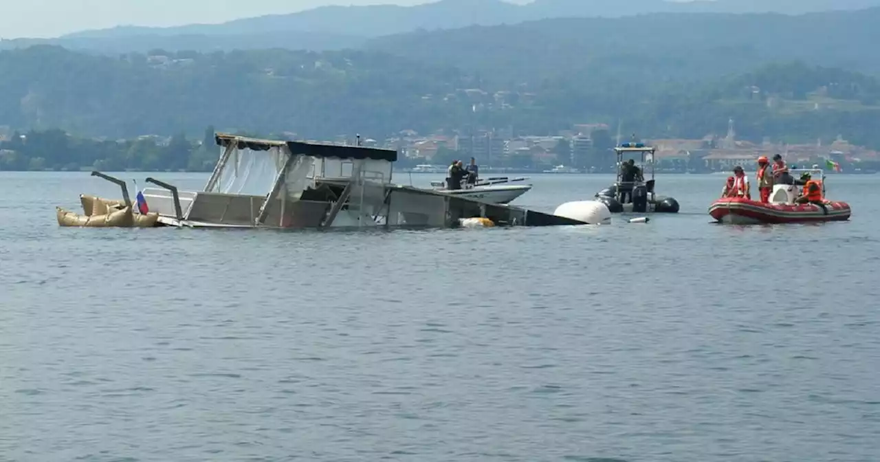 Lago Maggiore, il naufragio degli 007 italiani e israeliani: la barca riaffiora in superficie