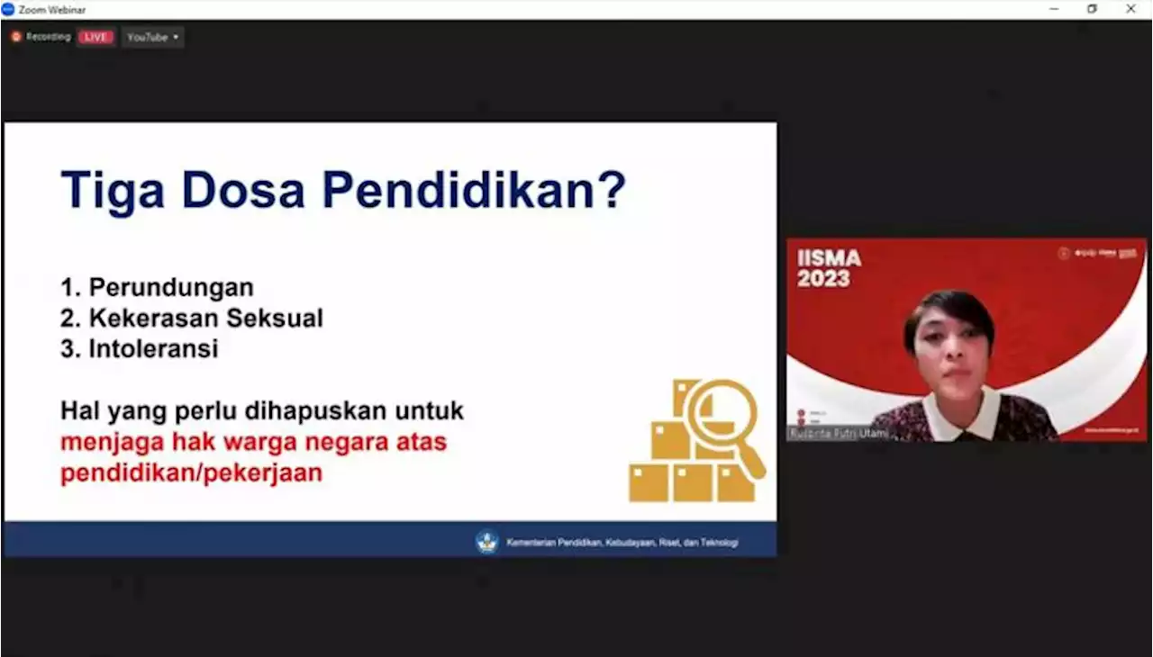 Awardee IISMA Universitas BSI, Tingkatkan Pengetahuan 3 Dosa Besar Pendidikan |Republika Online