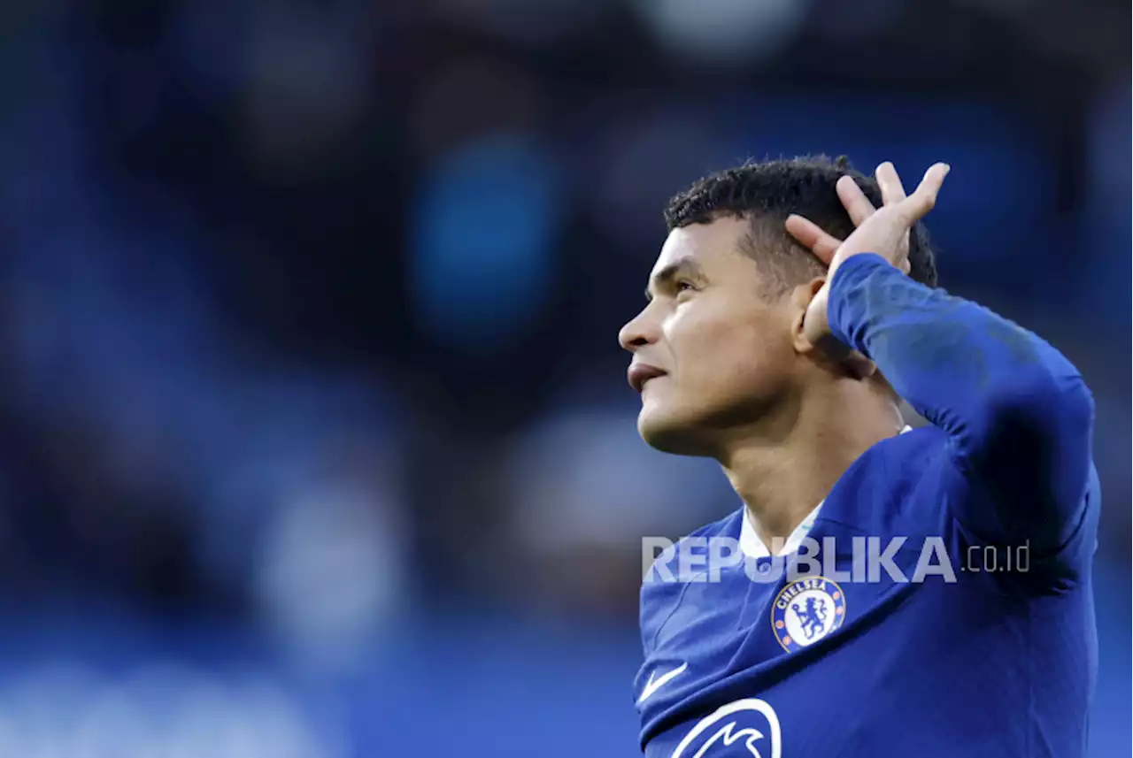 Sudah Berusia 38 Tahun, Thiago Silva Ingin Bertahan di Chelsea |Republika Online