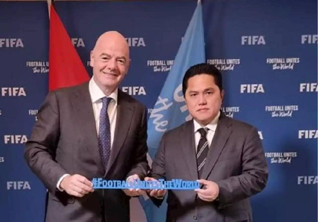 Ucapkan Selamat Ultah untuk Erick Thohir, Presiden FIFA: Salam untuk Indonesia |Republika Online