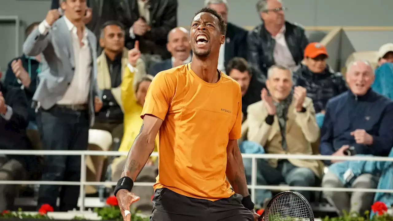 Roland-Garros: Monfils a vécu 'un des meilleurs moments de sport' de sa vie