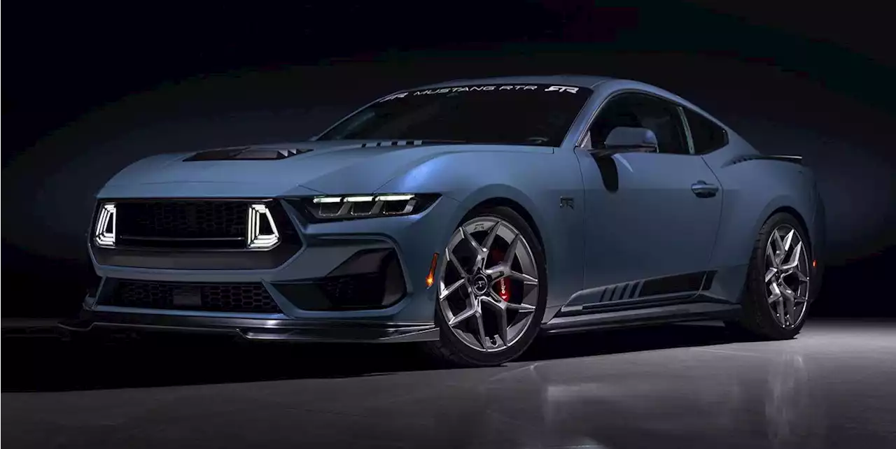 Vaughn Gittin's 2024 RTR Mustang Spec 2 Looks Angry