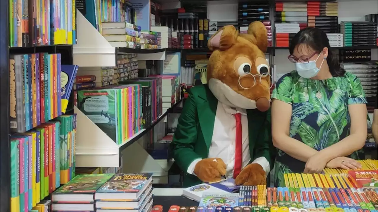 Feria del Libro: Geronimo Stilton cumple 20 años y mantiene su trono