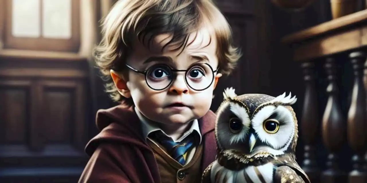 Harry Potter AI Art Imagines Harry & Ron As Babies (& It's Unsettling)