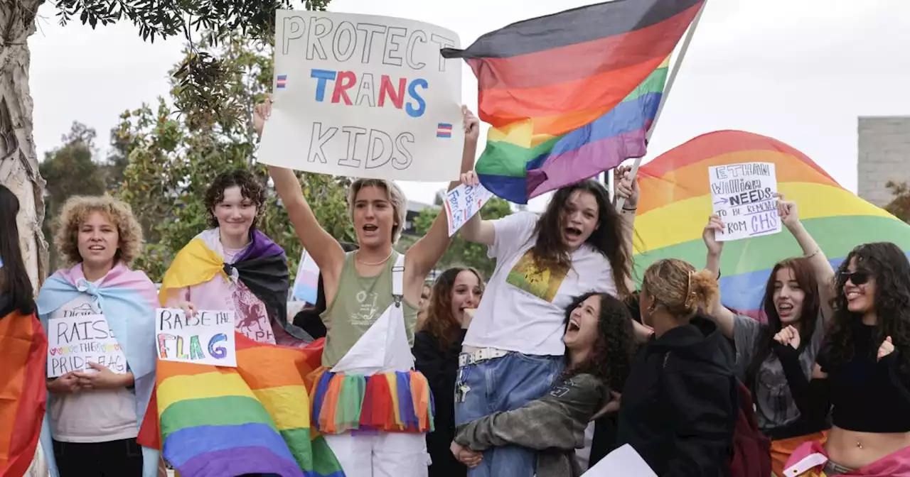 Vice principal, school board and City Council failed to support LGBTQ+ community, say students in walk-out