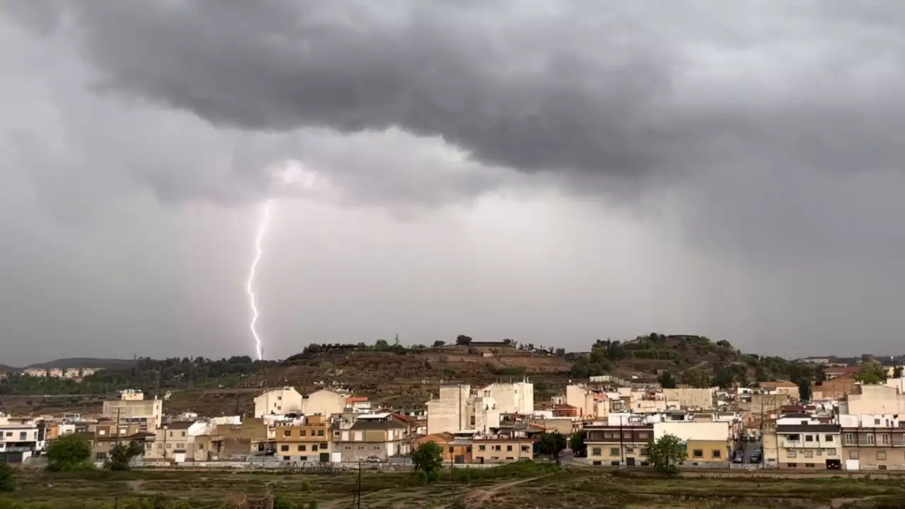 Las tormentas, la lluvia y el granizo marcan este miércoles: afectarán al centro, norte y este de España