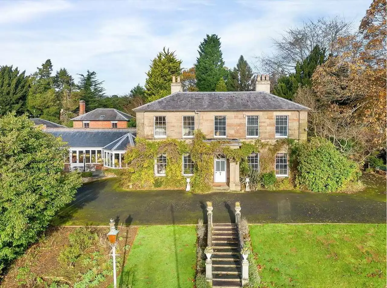 Stunning regency home hidden away on unassuming drive on the market for £1.8m