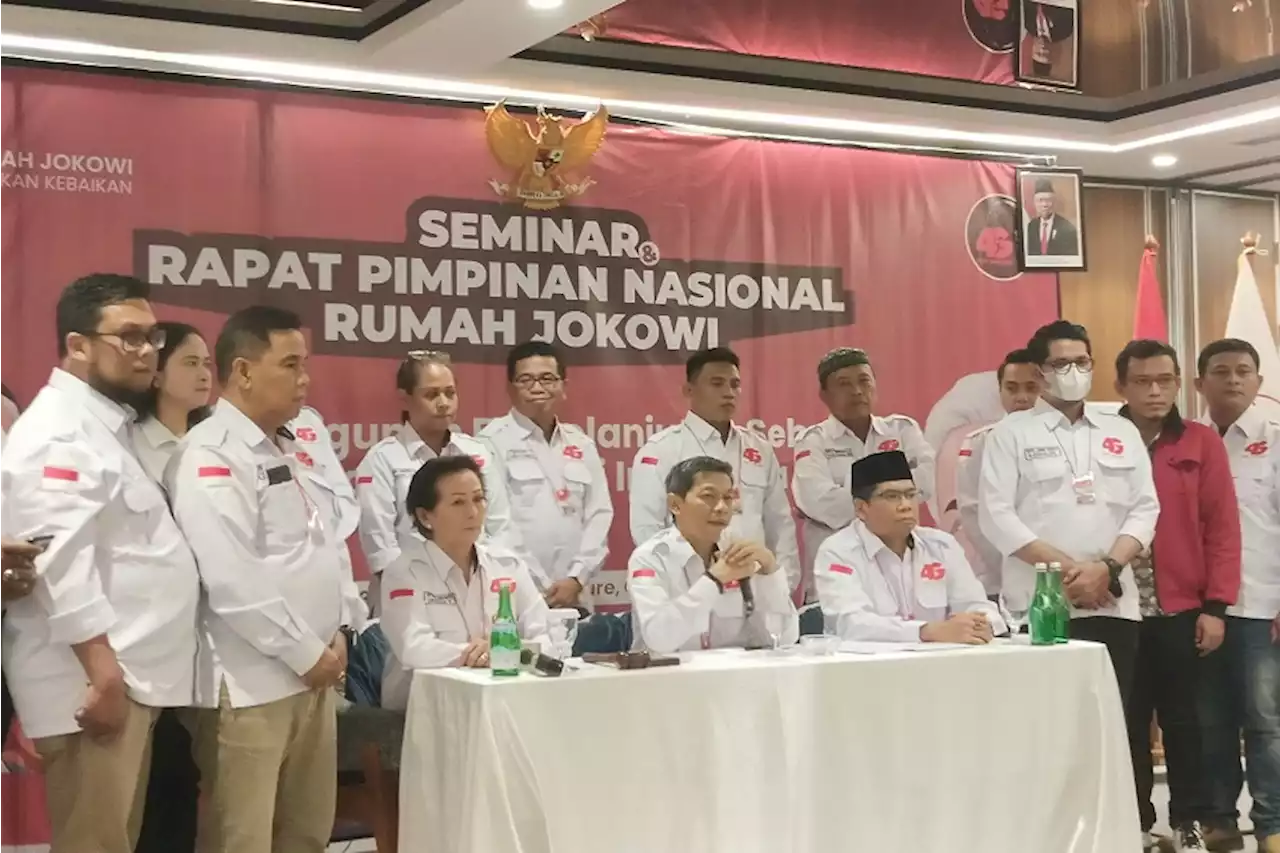 Relawan Rumah Jokowi Sedikit Keberatan Prabowo Jadi Cawapres Ganjar