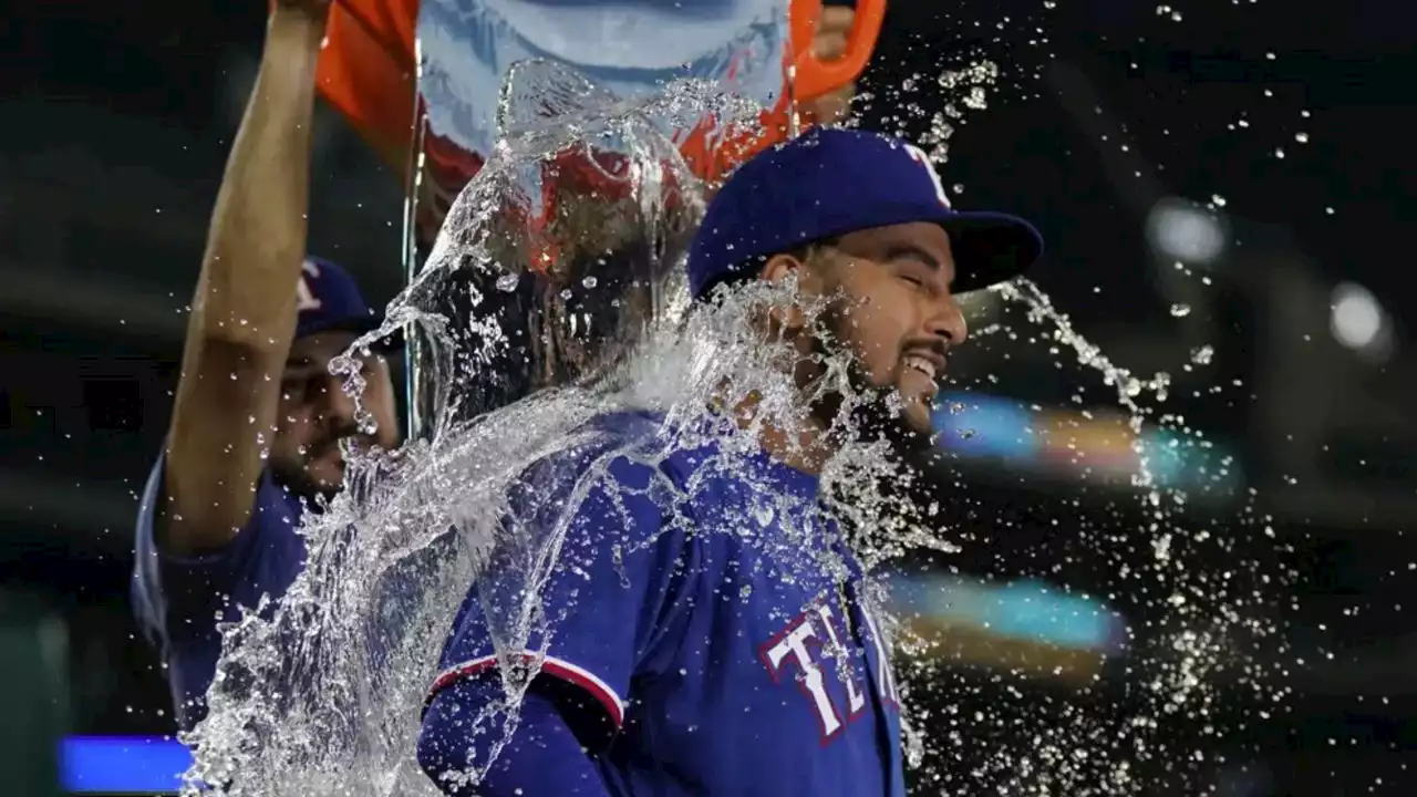 Grant Anderson wins in relief in MLB debut, Rangers beat Tigers 10-6