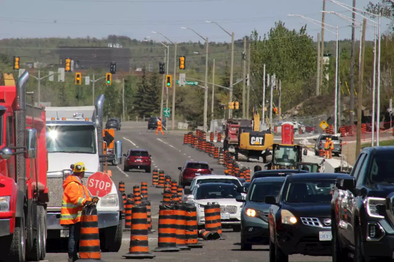 Expect slow traffic on The Kingsway Thursday-Friday