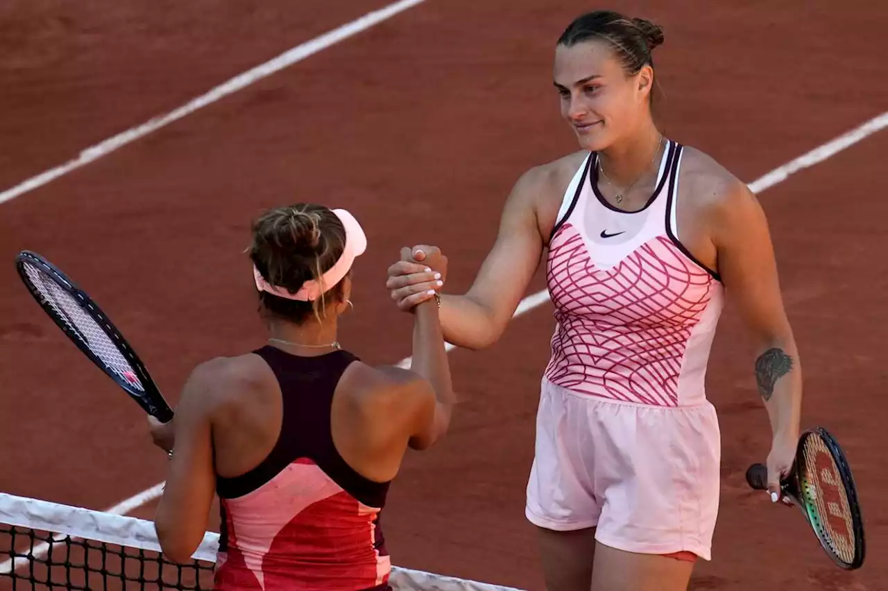 Tennis: Efter missödet i helgen – Sabalenka vann mot belarusisk vän