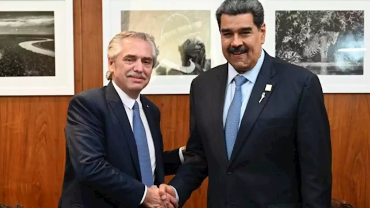 Fernández se reunió con Maduro y volvió a pedir que se levante el bloqueo a Venezuela