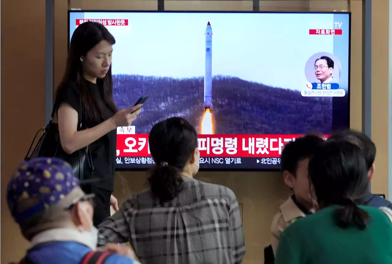 North Korea’s Military Satellite Launch Fails as Rocket Crashes Into the Sea