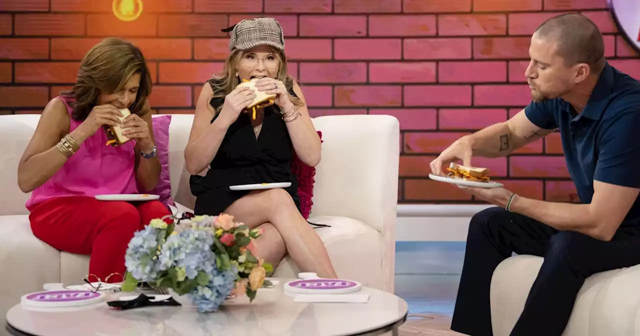 Channing Tatum’s ‘go-to sandwich’ is a PB&J with Cheetos, so Hoda and Jenna gave it a try