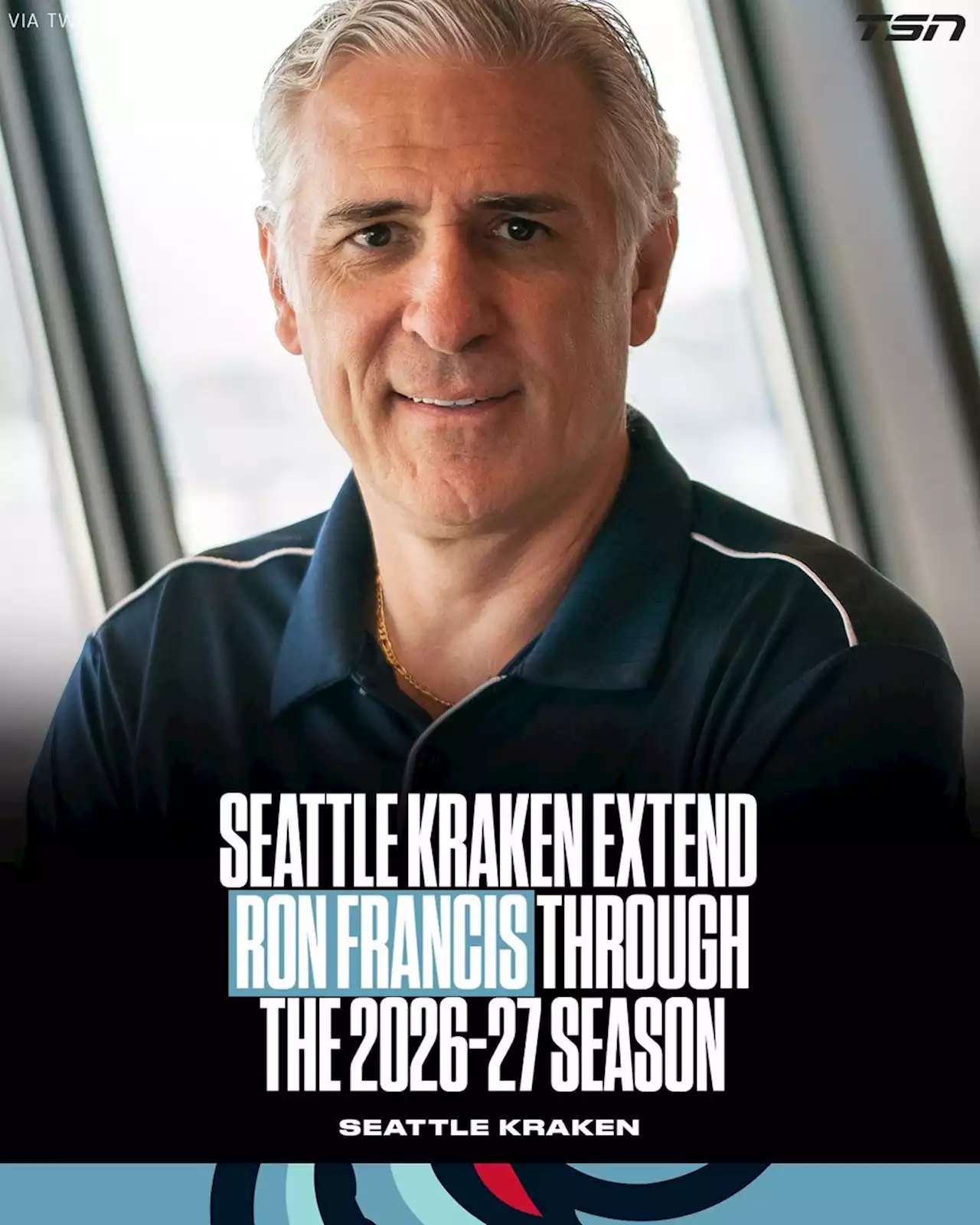 Seattle Kraken sign general manager Ron Francis to three-year extension | TSN