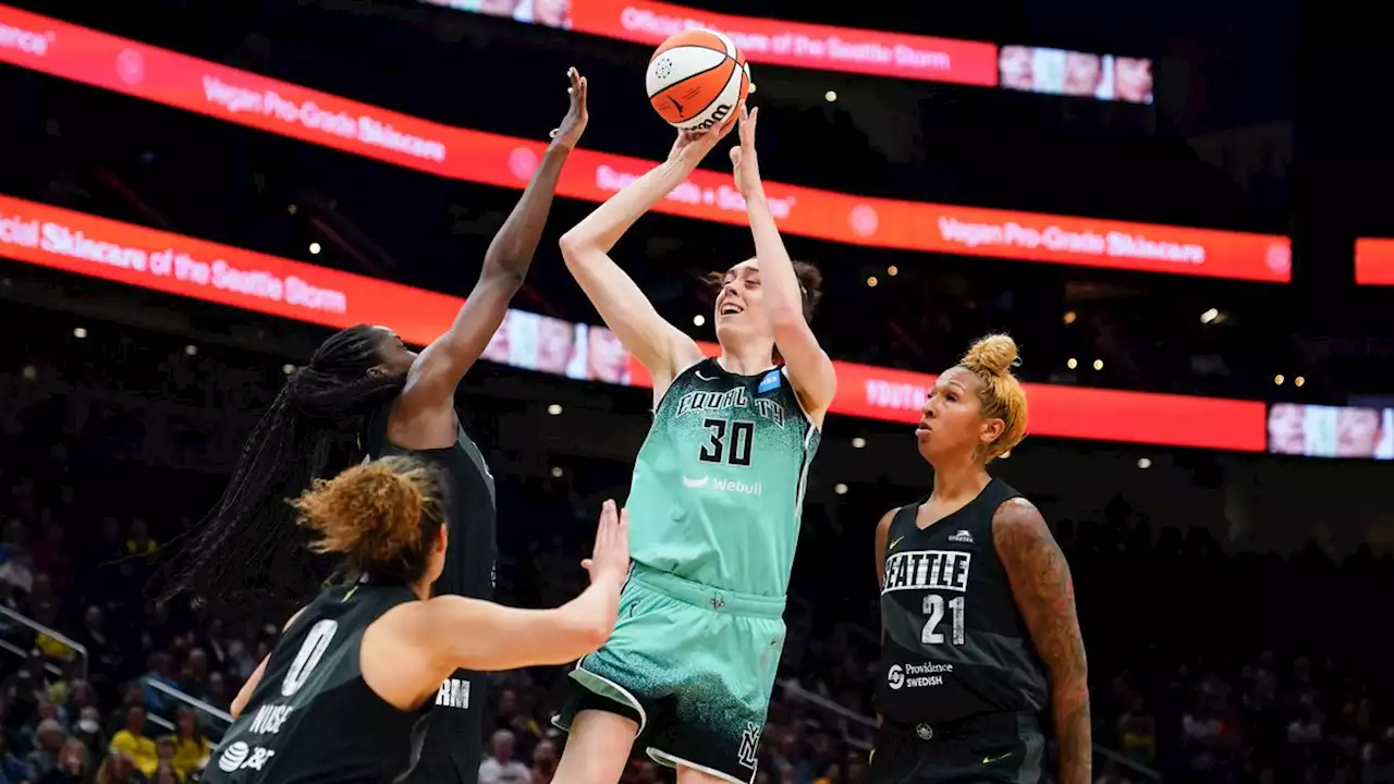 Breanna Stewart shines in return to Pacific Northwest, New York Liberty beats Seattle Storm | TSN