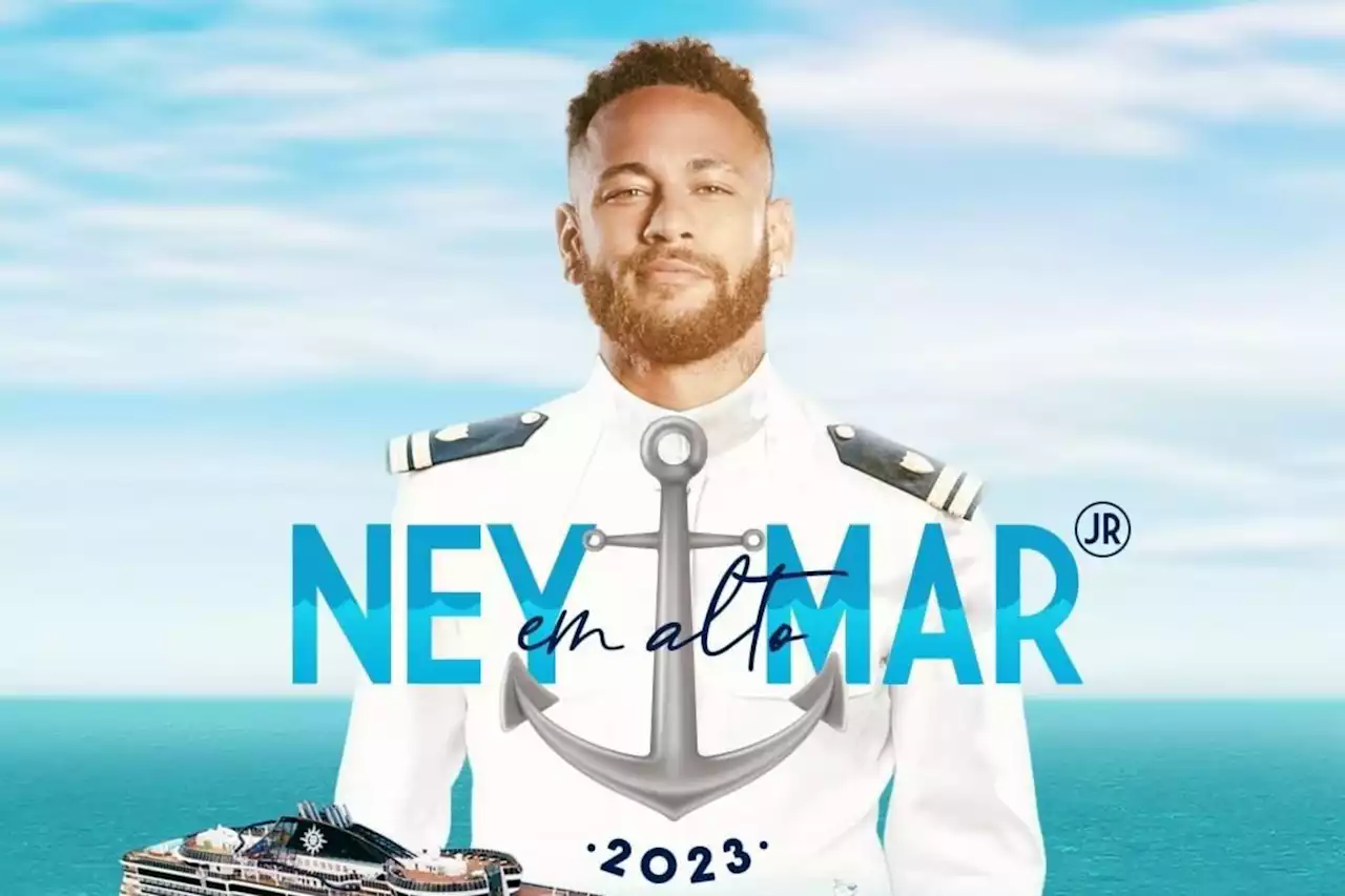 Neymar lanza Ney en alta mar: Un crucero de tres días de fiesta