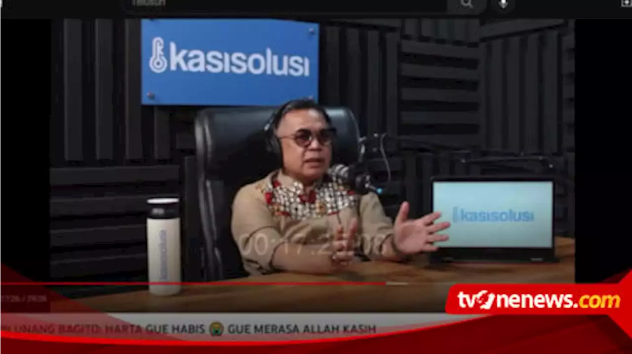 Jatuh Bangun Komedian Unang Bagito, Menangis Bilang Hartanya Ludes, Hidup Susah, tapi...