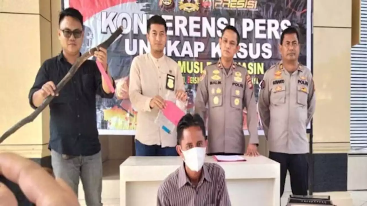 Eks Kades di Sumsel Terciduk sedang Bakar Lahan, Ngaku Khilaf