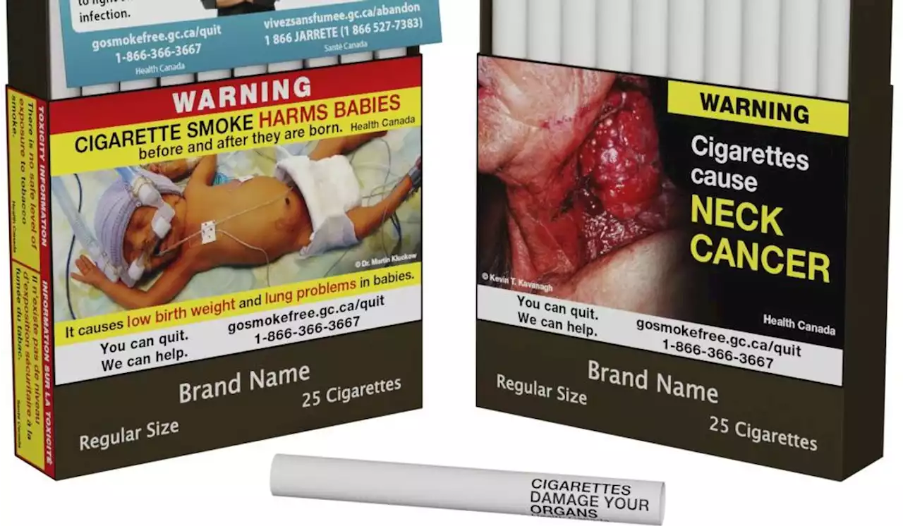 In Canada, each cigarette will get a warning label: ‘Poison in every puff’