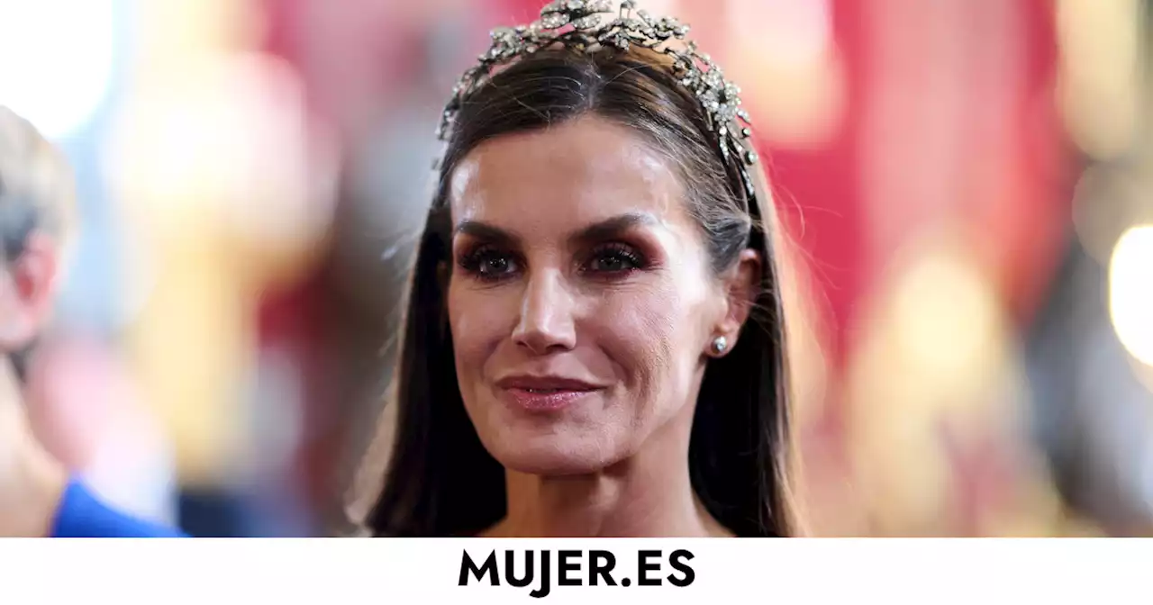 La curiosa historia detrás de la tiara que lució Letizia en la cena de gala junto al presidente de Colombia