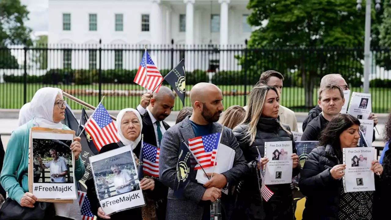 Mom of freed Marine vet Trevor Reed speaks at event for other Americans held overseas