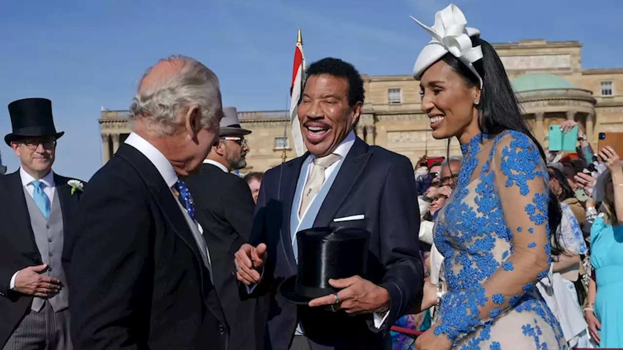 Lionel Richie among 8,000 guests at Charles’s first garden party as King