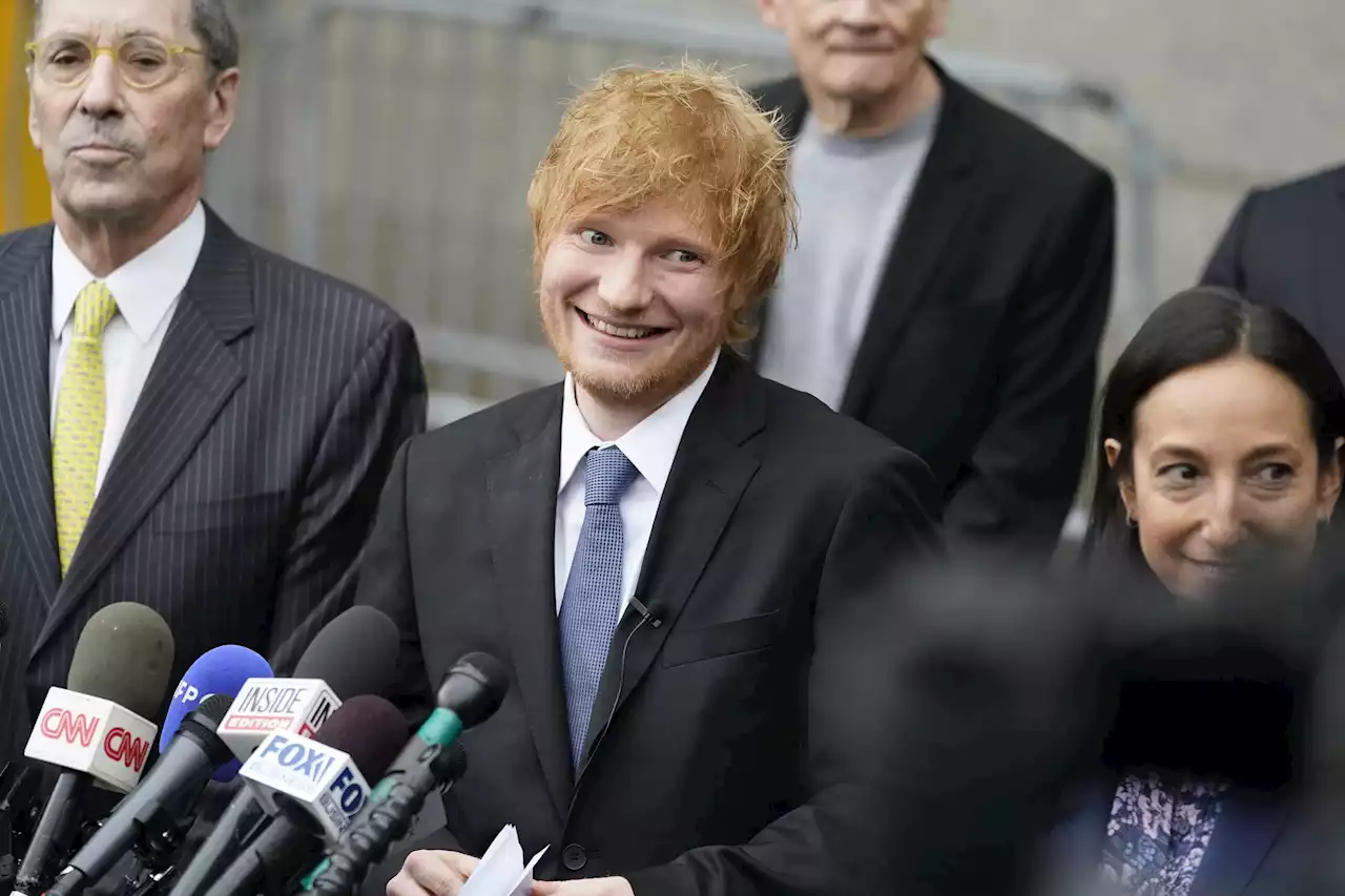 Jury finds Ed Sheeran didn't copy Marvin Gaye classic