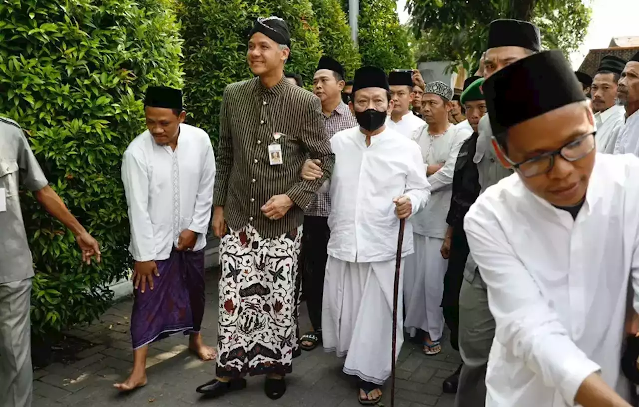 Kunjungi Ponpes Girikusumo, Ganjar Bicara Pendidikan Agama dan Merawat Kebangsaan